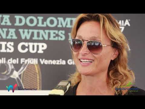 TATHIANA GARBIN @ Acqua Dolomia Serena Wines Tennis Cup 2020
