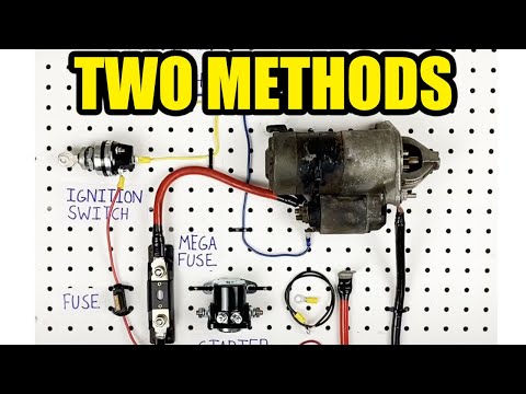 EASILY Wire Your Car Starter AND Neutral Safety Switch