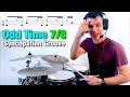 Odd Time 7/8 Syncopation Groove - Drum Lesson