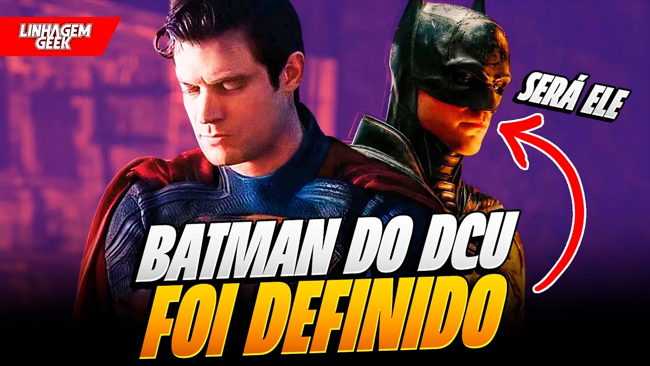 BOMBA! WARNER PRESSIONA JAMES GUNN PARA ROBERT PATTINSON SER O BATMAN DO DCU
