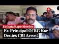 Ex Principal Of RG Kar Medical College Sandip Ghosh Appears Before CBI Denies Arrest