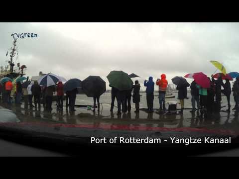 TimeLapse: Port of Rotterdam - Pieter Schelte - Yangtze kanaal (UHD 4k)