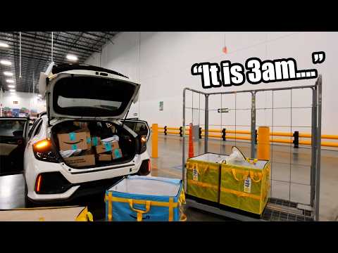 What The Amazon Flex Overnight Shift Looks Like In The Hood