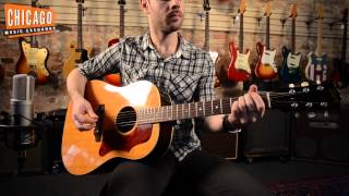 Video thumbnail for 1969 Gibson J-50 Acoustic Guitar | CME Vintage Demo | Brian Westfall by Chicago Music Exchange