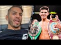"HES NOT VERY PROFESSIONAL" JORGE LINARES ON RYAN GARCIA CANCELING FIGHT WITH JAVIER FORTUNA