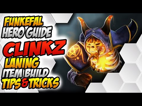 Clinkz Full Gameplay Guide - BE YOUR OWN BOOSTER! // Funkefal Hero Guide