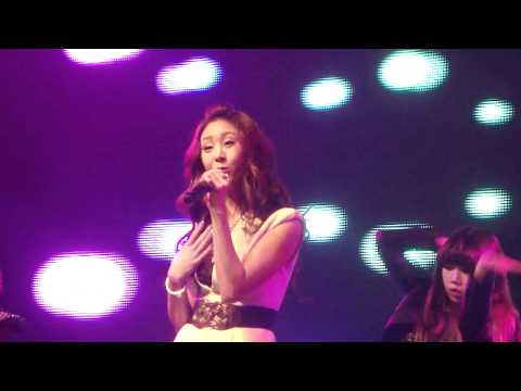 [FANCAM] G.NA performing I'll Back Off So You Can Live Better Eng Version @ 2K12KoreaNight