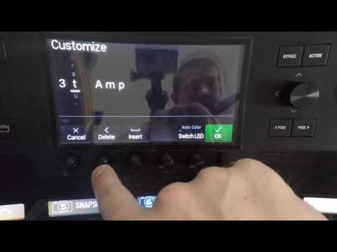 Setting up snapshots with Line 6 Helix and Mesa/Boogie Mark V