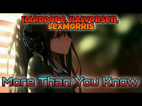 Harddope, Halvorsen, LexMorris - More Than You Know (lyrics)