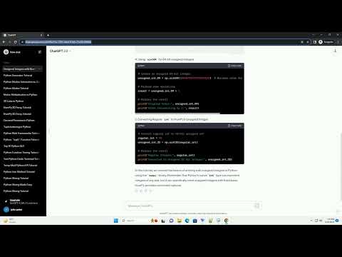Unsigned Int In Python