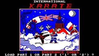 [Amstrad CPC] International Karate - Longplay