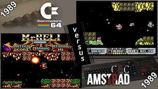 Commodore 64 vs. Amstrad CPC - 8 games from 1989