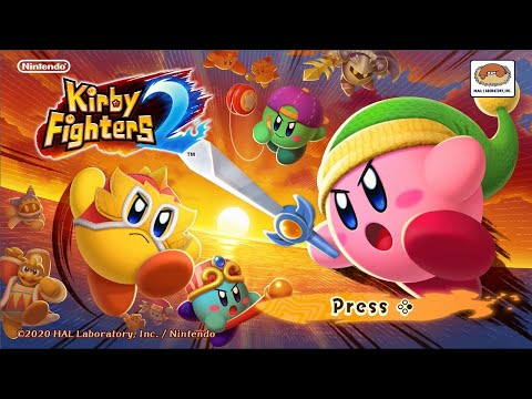 Kirby Fighters 2 Playthrough Part 1