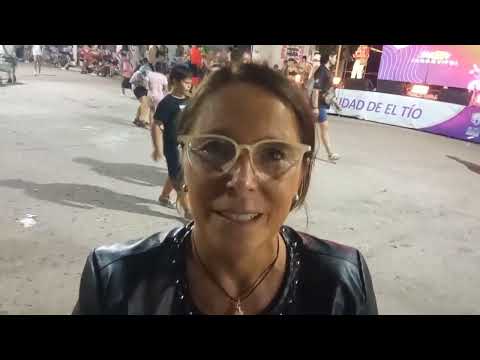 CARNAVALES EN EL TÍO. Nota Silvia Bertotti (Intendenta).