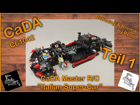Super Modell macht auch Super Wahnsinnig | CaDA Master C61042 | Italian Super-Car | R/C