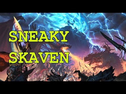 SNEAKY SKAVEN | Total War: WARHAMMER 2 Online Battle 3