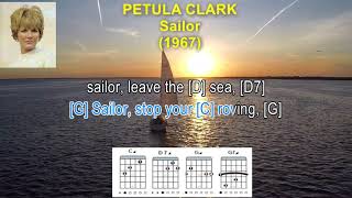 Download lagu Sailor - Petula Clark (1967) (LYRICS & GUITAR CHORDS) mp3 Download lagu Sailor - Petula Clark (1967) (LYRICS & GUITAR CHORDS) mp3