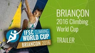 Upcoming LiveStream Trailer - IFSC Climbing World Cup Briancon 2016 - Lead by International Federation of Sport Climbing