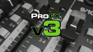 Mackie PROFX22V3 Mixer  USB 22 canaux + effets - Video