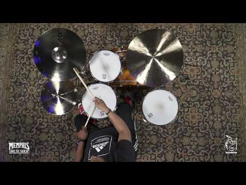 Sabian 18" AAX Medium Crash Cymbal - Brilliant - 1490g (21808XCB-1110919R)