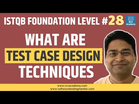 ISTQB Foundation Level 28 Test Case Design Techniques
