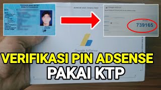 Download lagu 🔴Cara Verifikasi Pin Google Adsense yang tidak kunjung datang /hanya dengan KTP/SIM mp3