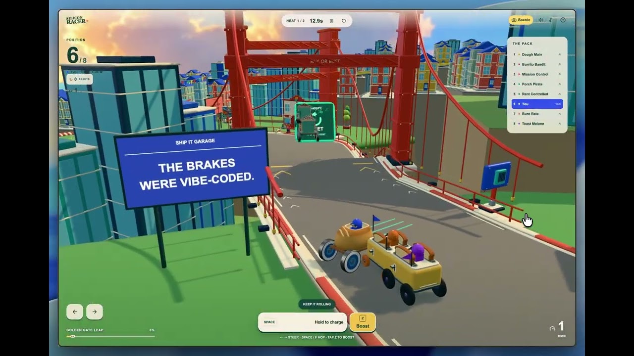Silicon Racer project preview