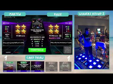 Marten vs KAZE.573 - Mid Winners - CEO 2024 StepManiaX Tournament