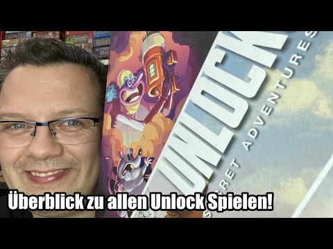 Die besten Unlock Spiele und was noch kommt! (Space Cowboys / asmodee)
