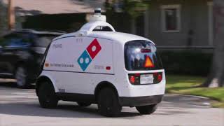 Hold the Tip Meet Domino's Autonomous Pizza Delivery Robot