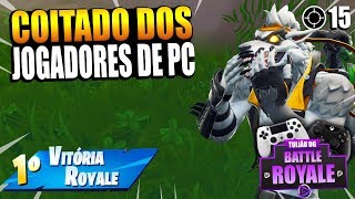 limpei o lobby do computador jogando com controle fortnite battle royale - sensibilidade do controle fortnite