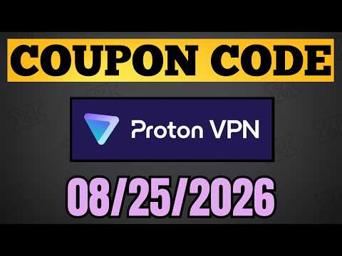Promo Code Proton Vpn Coupon Code August 2026 Proton Vpn Discount Code Promo Code 08 25 2026
