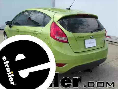 Step-By-Step Installation Tutorial for the Curt Trailer Hitch Receiver on a 2012 Ford Fiesta