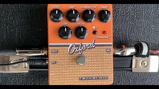 Video thumbnail for Review - Tech 21 SansAmp Character Series Oxford by Ilha pedais