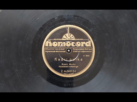 Paul Mets - Kadri polka (1930)