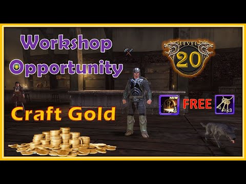 Ep 4: Gold Farm & First Free Lockboxes, Level 20 - Free to Play Neverwinter