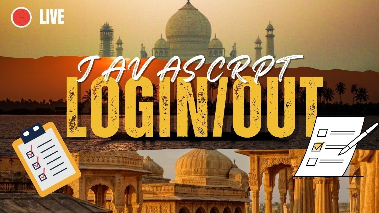 Master Login & Logout Functionality in JavaScript | Easy Step-by-Step Guide