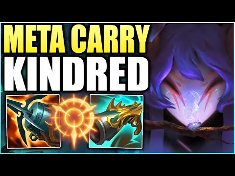 Abuse This Meta Kindred Build For Easy End Of Season Ranked Lp! (Carry Build) - League Of Legends