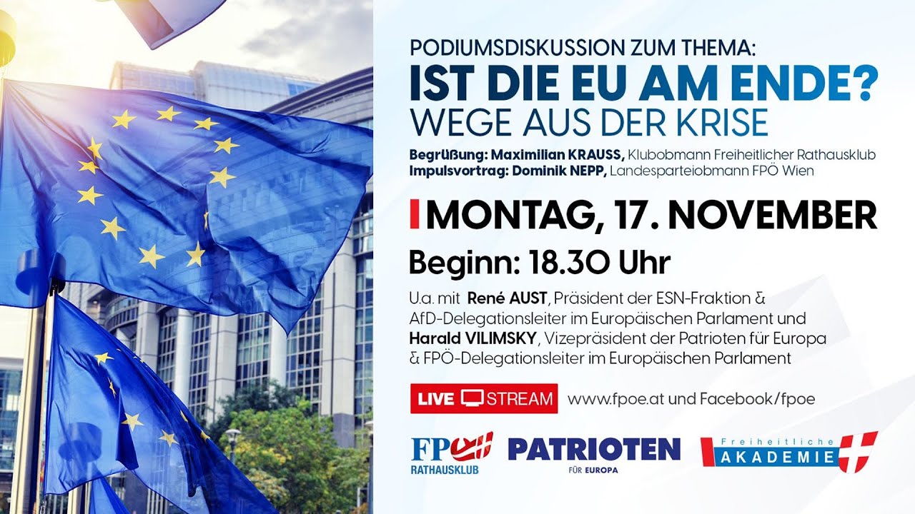 Ist die EU am Ende? – Wege aus der Krise