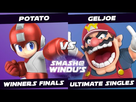 Potato (Mega Man) vs GelJoe (Wario) Smash @ Windu's 106 - Winners Finals SSBU