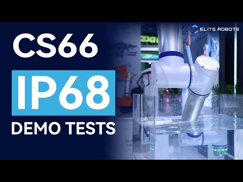 Elite Robots CS66 IP68 Waterproof Demo Test