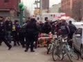 Raw: NYPD Shooting Suspect Taken to Ambulance.
