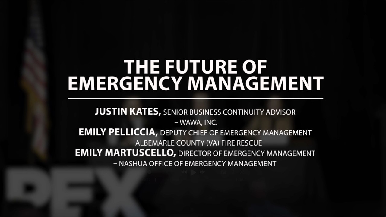 The Future of Emergency Management