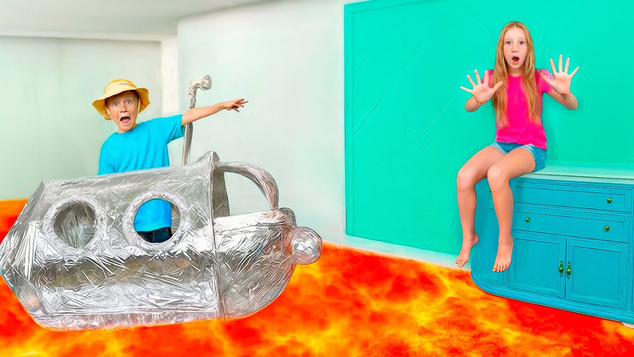 Nastya and Friends - The Floor is Lava