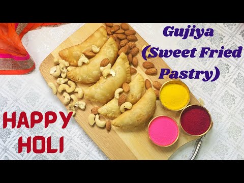 Sooji Mawa Gujiya| Holi Recipe | Pedakiya | Karanji | Cookwithsmritipurii