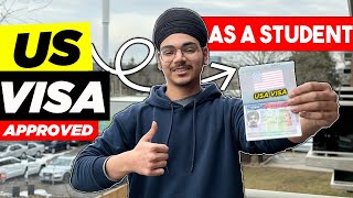 Got my USA (B1/B2) visa | Questions, Process | International Student in canada