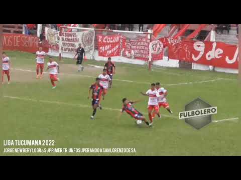 LIGA TUCUMANA 2022: Jorge Newbery logró su primera victoria y derrotó a San Lorenzo de Santa Ana
