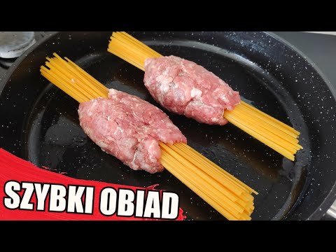 Co na Obiad / Mięso mielone z makaronem / Szybki i tani przepis na obiad