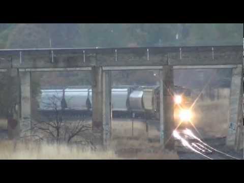 Grain Train in the Rain