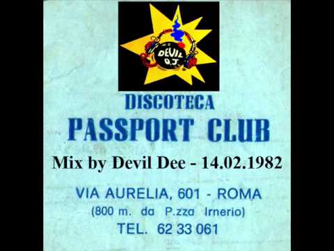 Passport Club Roma 14 02 1982 Mix by Devil Dee